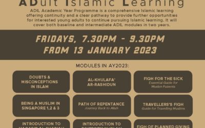 ADIL Academic Year 2023 @ Masjid Al-Islah