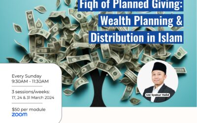 Fiqh of Planned Giving: Wealth Planning & Distribution in Islam