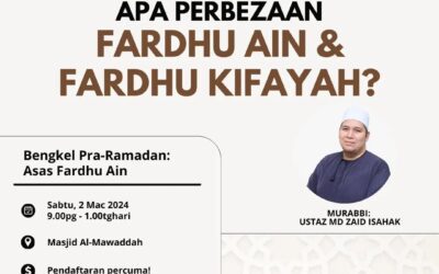 Apa Perbezaan Fardu Ain & Fardu Kifayah?